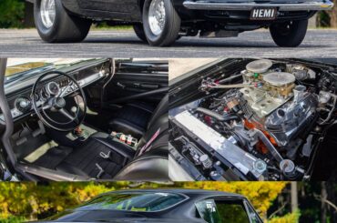 '68 Plymouth Barracuda BO29 426ci HEMI A833-4spd 490lb-ft 425bhp