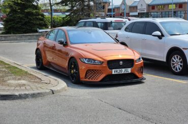 One of 300 [Jaguar Project 8] spotted in North York, ON yesterday. Sounded incredible.