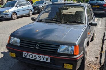 Spotted a [Peugeot 205 GTi] in the suburbs of London