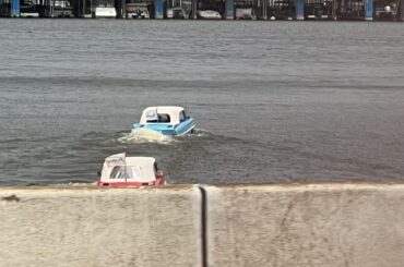 Spotted 2 [Amphicar]s. 2 of <400 left. 😮