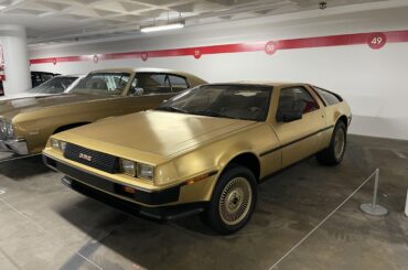 1 of 3 24 karat gold [DeLorean DMC 12] (petersen automotive museum