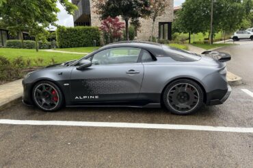 Wet and wild [Alpine A110R] even cooler in person