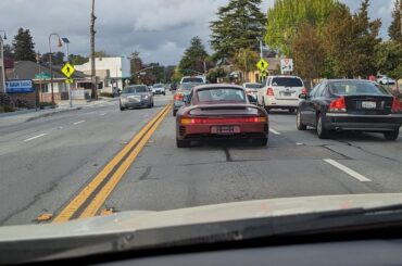 [Porsche 959] on the evening commute