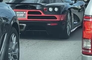 My buddy spotted this [Koenigsegg ccxr] in dallas and my god. He has no idea how lucky he is