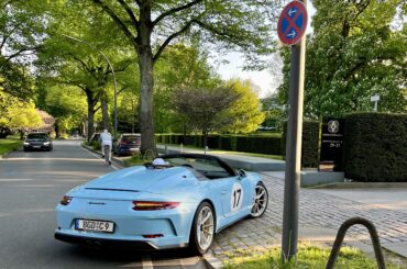 Spotted this [Porsche 991 Speedster] today in Hamburg. I really like the spec 😍