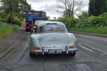 [Mercedes 300sl] in my sleepy little british village