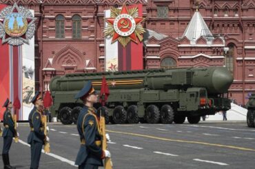 Huge af Russian army missile truck. The official car of?