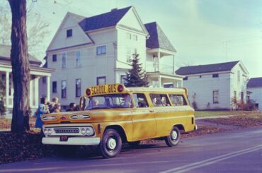 1960 Chevy Suburban School Bus: the official SUV... bus... thing of...