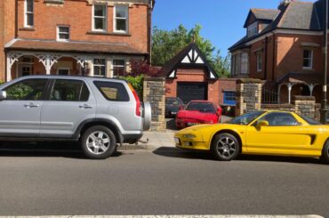 My neighbour has 4 [Honda NSX] 4…