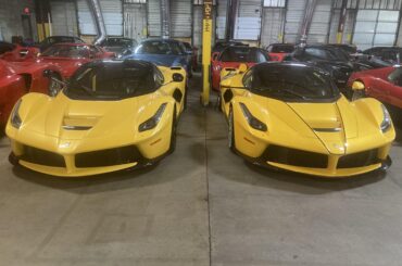 u/yonly65 ‘s matching [Ferrari LaFerraris] at the Petrol Lounge in Austin, Texas