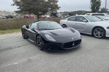 [Maserati MC20] spotted in the parking lot at yesterday’s IMSA race, Laguna Seca