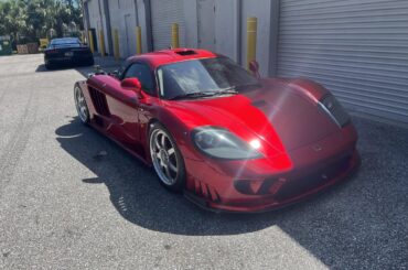 Spotted a [Saleen S7] with a custom Heffner TT kit