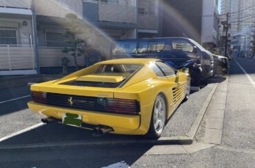 Yellow [Ferrari Testarossa] in Tokyo!