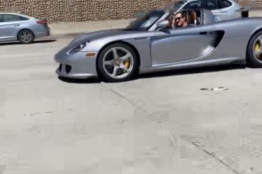 When you meet Doug DeMuro on the highway [Porsche Carrera GT]