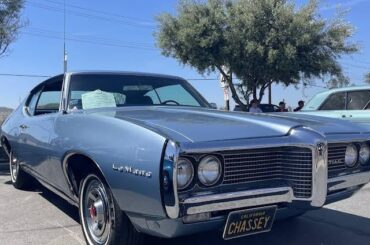 Menifee Car Show 2023: 1968 Pontiac LeMans and 1969 Pontiac Firebird 400.