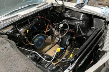 Current engine compartment detail of my 1965 Buick Riviera GS