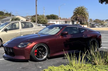 [Nissan 400z] first time I’ve seen it and looks really good in real life