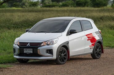 2023 Mitsubishi Mirage Ralliart. The official car of….