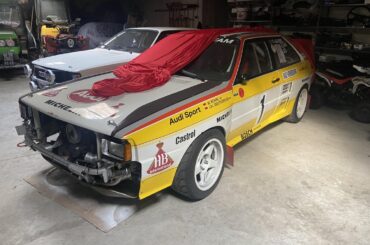 [Audi Quattro] Turns out our b&b host is a rally driver