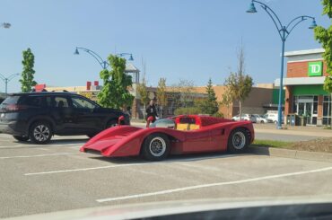 [Unknown] Saw this in the wild while out with the wife. Not sure what it is but looks very unique. My best guess is an old ferarri race car.