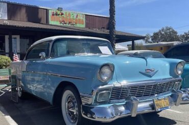 Menifee Car Show 2023: 1956 Chevrolet Bel Air and 1955 Ford Fairlane