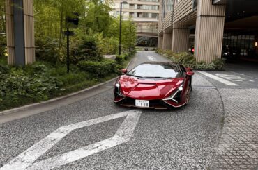 Spotted [Lamborghini Sian] in Tokyo, Japan