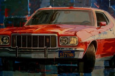 Alex Balaguer - 1974 Ford Gran Torino in Starsky and Hutch paint scheme (2018)