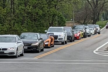 Spotted today in Columbus [multi] [Senna, LaFerrari other unknowns]