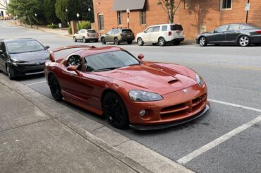 [Dodge Viper] out for dinner