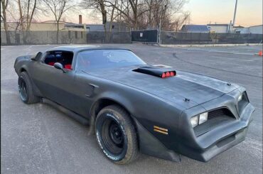 This Trans Am pulls up next to you at the pump, what's blasting out of the Pioneer 6x9's?