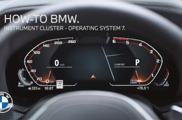 Instrument Cluster Operating System 7 | BMW Genius How-to | BMW USA