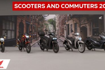 New Honda Scooters and Commuters for 2021