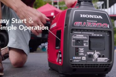 Honda EU Super Quiet Inverter Series Generators