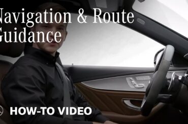 Using Mercedes-Benz Tech Navigation System & Route Guidance