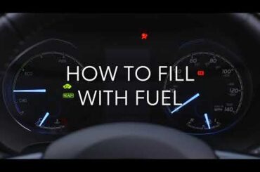 Toyota Yaris: How to fill with fuel