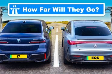 I drove the BMW i7 & AMG EQS until they DIED!