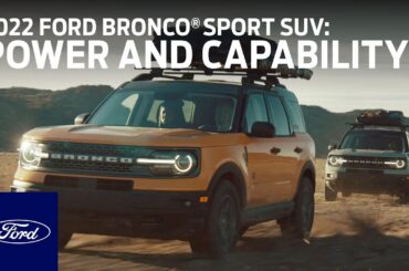 The 2022 Ford Bronco® Sport SUV: Power and Capability | Bronco Sport | Ford :30