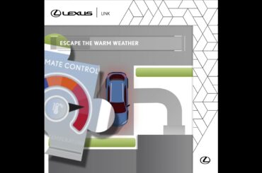 Lexus Link app - Remote A/C functions (hot to cool)