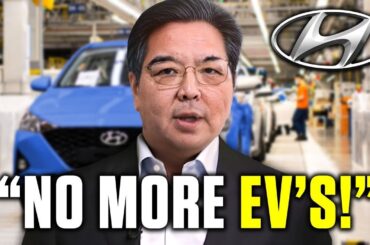 Hyundai CEO SHOCKS The Entire EV Industry! HUGE News!