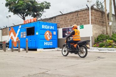 Africa's first Roam Hub: a multi-purpose electric motorcycle charging station