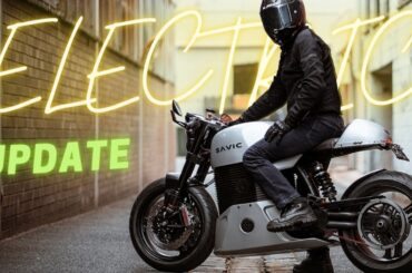 ARE Electric Motorcycles the FUTURE?  - Savic Motorcycles Update 2022 - NEWS