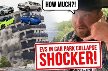Heavy ELECTRIC CARS are going to COLLAPSE car parks! Says Man.