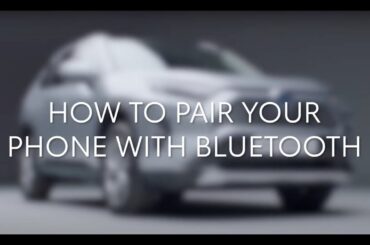 Toyota RAV4: How to pair your phone via Bluetooth