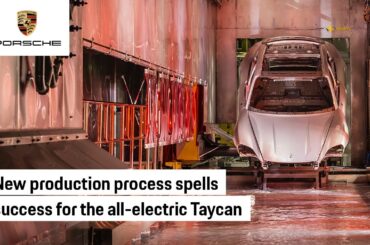 Innovation Sparks Improved Production for the Taycan