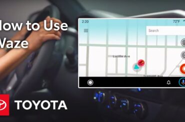 How To Use Waze on Apple CarPlay and Android Auto | Toyota
