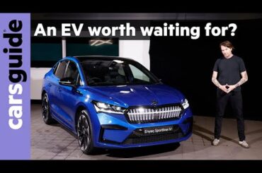 2024 Skoda Enyaq electric car previewed! Driving range, charging times, features and more detailed