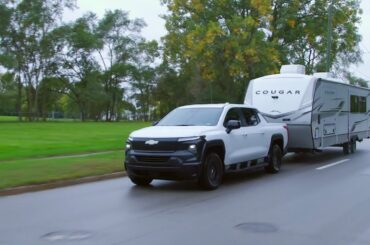 2024 Silverado EV - Work Truck Towing Test | Chevrolet