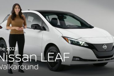 2023 Nissan LEAF EV Hatchback Walkaround & Review