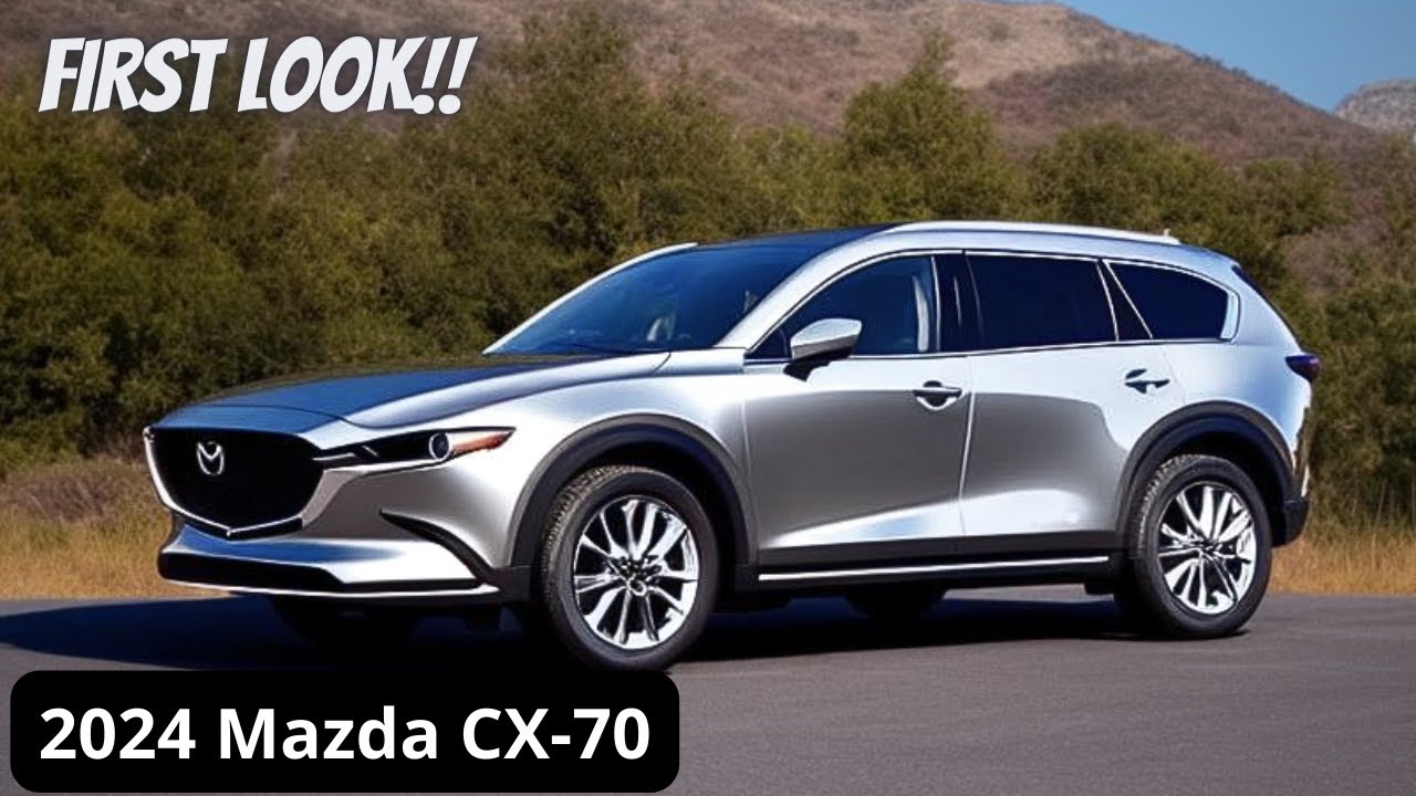 FIRST LOOK* New 2024 Mazda CX70 Plug In Hybrid New Model Interior