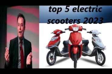 Top 5 electric scooters 2023